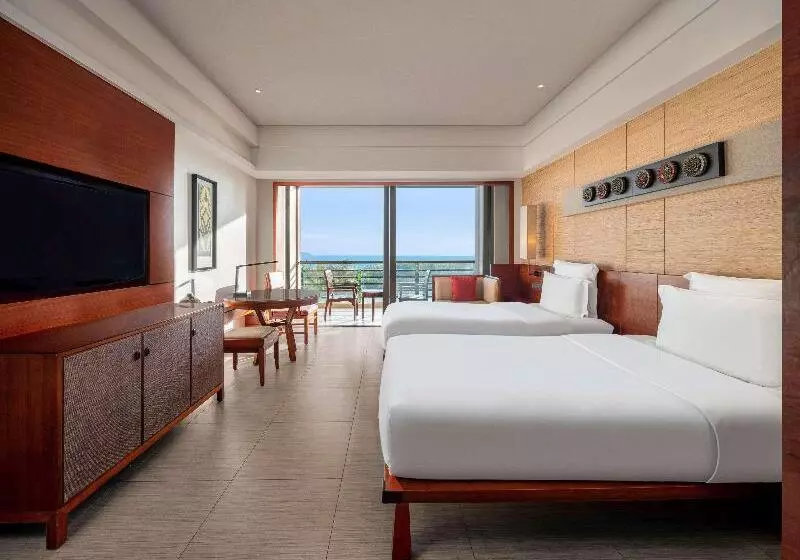 オーシャンビューデラックスルーム, Pullman Oceanview Sanya Bay Resort & Spa