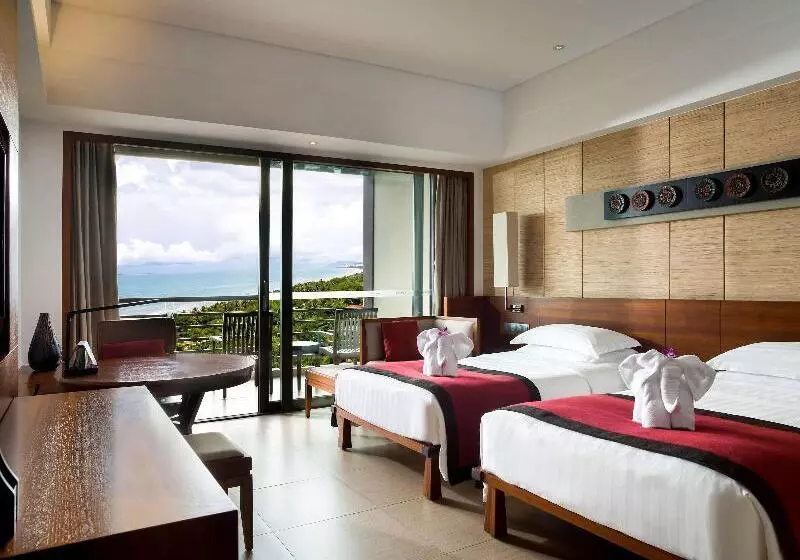 オーシャンビューデラックスルーム, Pullman Oceanview Sanya Bay Resort & Spa