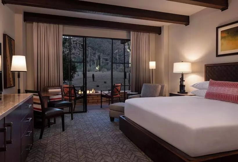 身障者適用ダブルベッド付きスタンダードルーム, The Ritzcarlton, Dove Mountain