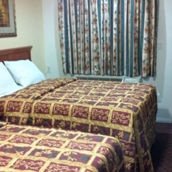 חדר סטנדרט שתי מיטות זוגיות, Tower Motel Long Beach