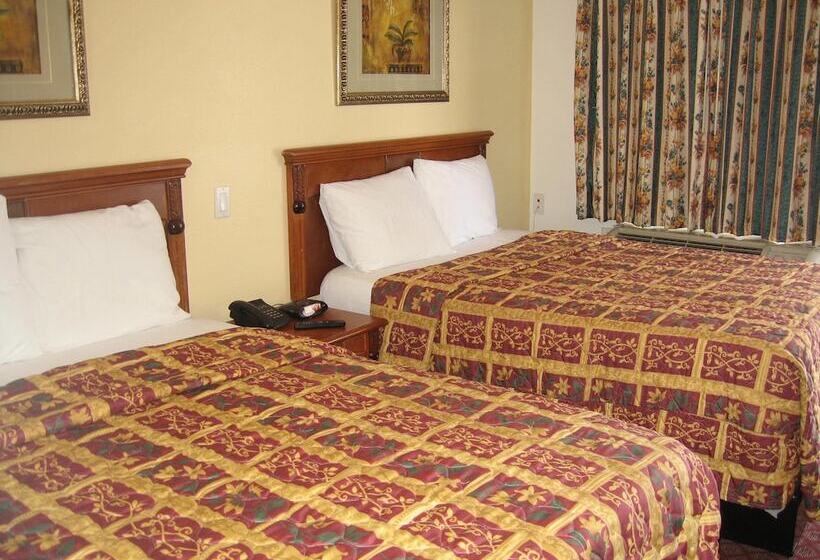 חדר סטנדרט שתי מיטות זוגיות, Tower Motel Long Beach