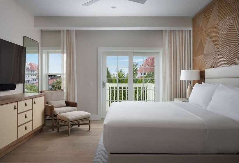 带大床的高级房间, Hilton Richmond Hotel & Spa/short Pump