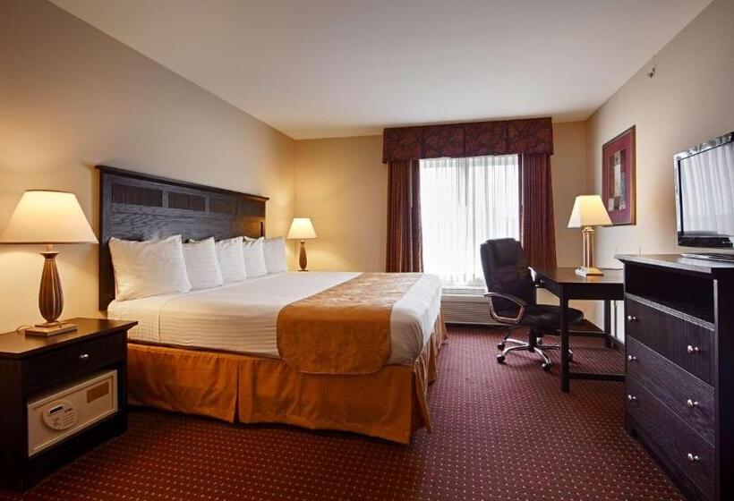 身障者適用キングサイズベッドルーム, Best Western Legacy Inn & Suites Beloit/south Beloit