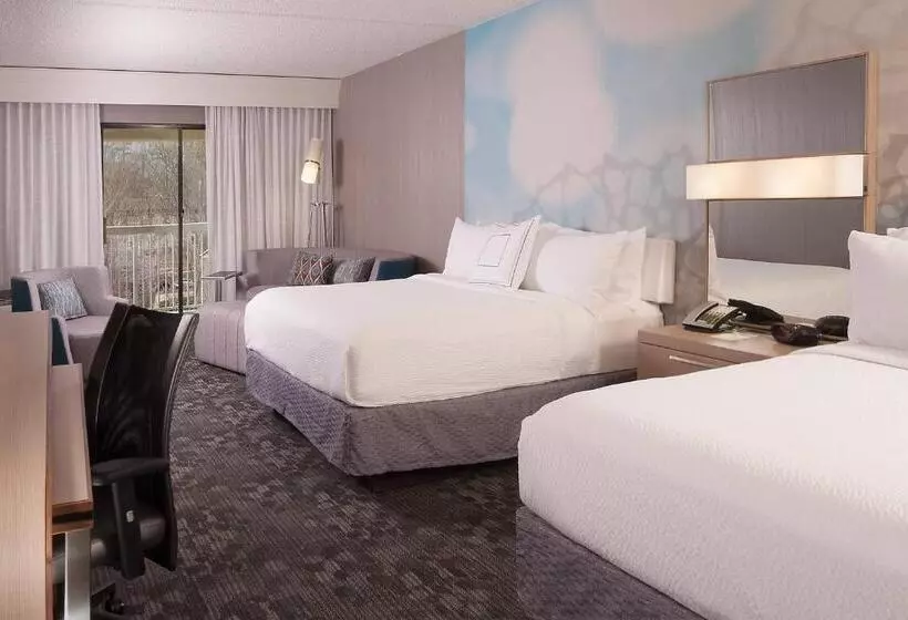 اتاق استاندارد با بالکن, Courtyard Greenville Spartanburg Airport