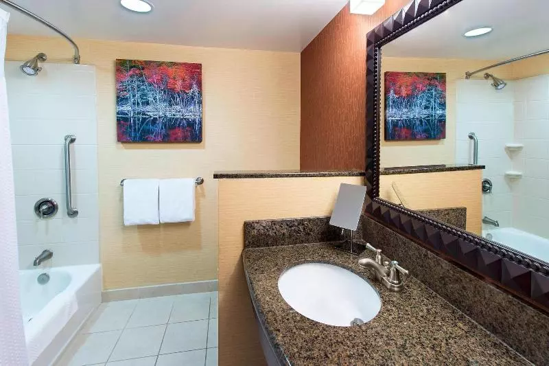キングサイズベッドのスタンダードルーム, Courtyard Marriott Lake Placid