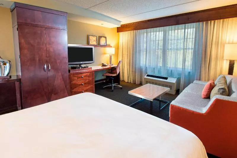 キングサイズベッドのスタンダードルーム, Courtyard Marriott Lake Placid