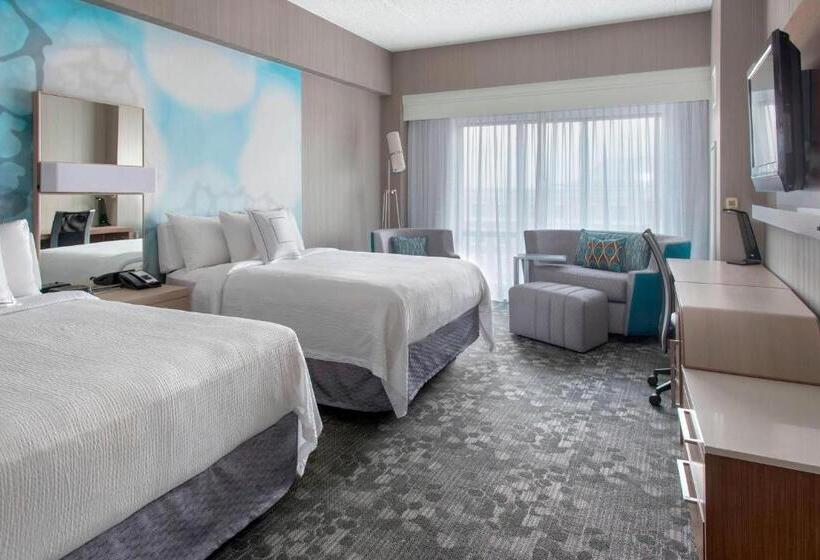 デラックスルーム, Courtyard By Marriott Newark Elizabeth