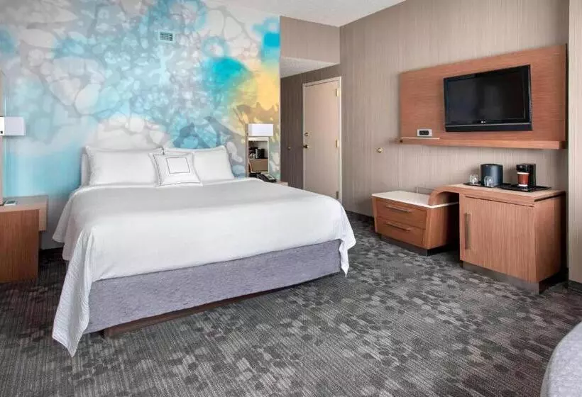 اتاق استاندارد با تخت بزرگ برای معلولان, Courtyard By Marriott Newark Elizabeth