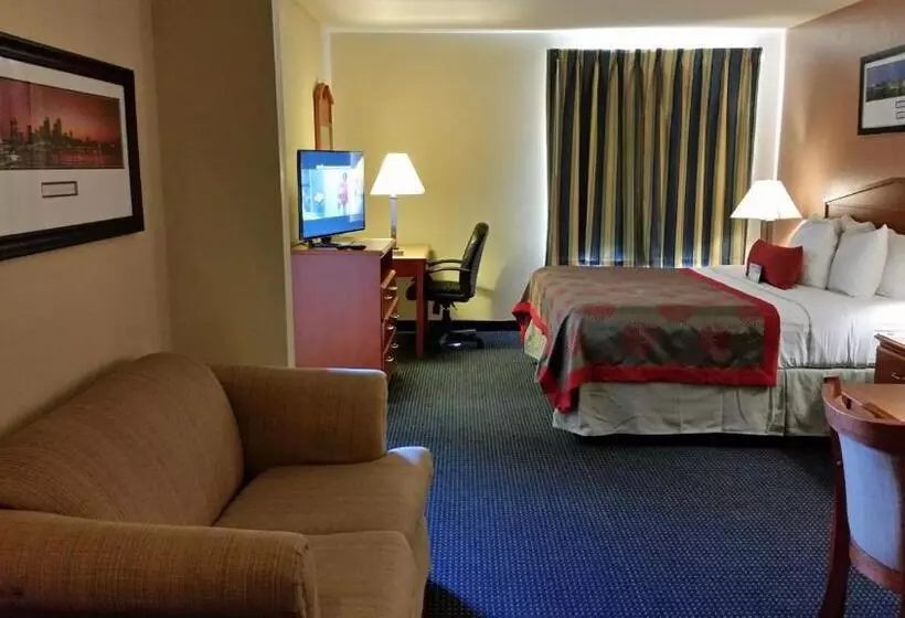 キングサイドベッドのスタンダードワンルーム, Days Inn & Suites By Wyndham Thibodaux