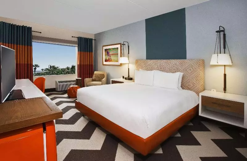 Standard-huone Allasnäkymä, Doubletree By Hilton Hotel Galveston Beach