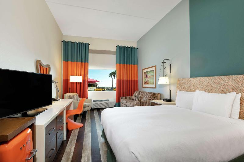 스탠다드 룸 킹사이즈 침대, Doubletree By Hilton Hotel Galveston Beach