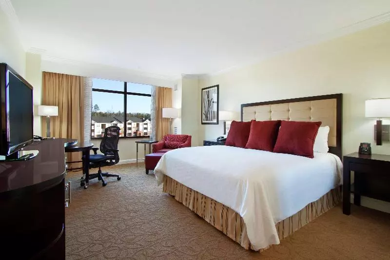 キングサイズベッドのジュニアスイート, Hilton Richmond Hotel & Spa/short Pump