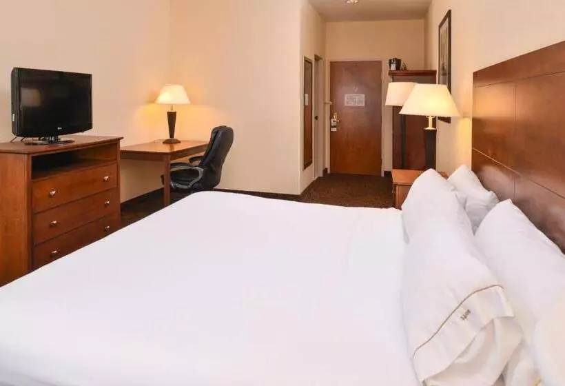 キングサイズベッドのスタンダードルーム, Holiday Inn Express Morgantown, An Ihg