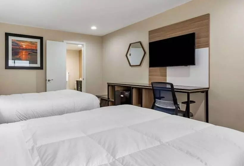 Standard-huone 2 Parivuodetta, Rodeway Inn Oceanview