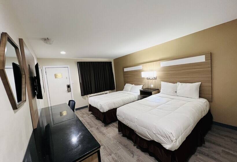 غرفه قياسيه سريرين مزدوجين, Rodeway Inn Oceanview