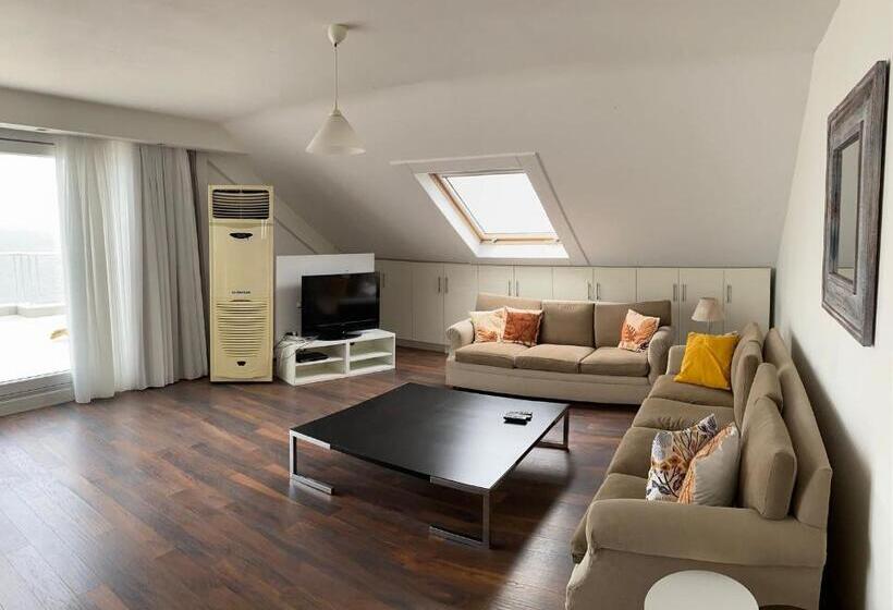 חדר משפחתי נוף לים, Dalyan Residence & Suites