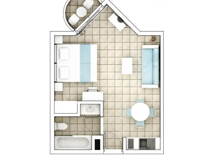 Standard-studio, Lantiana Gardens Apart