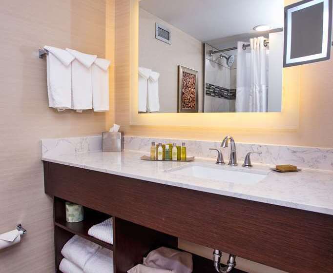 适合残疾人士使用的带超级大床的标准间, Doubletree By Hilton Chicago Midway Airport