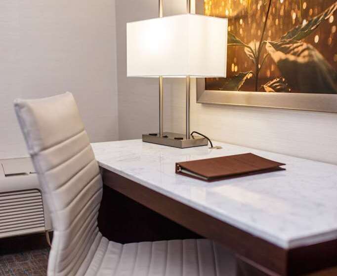 Standaardkamer met Kingsize Bed Aangepast voor Gehandicapten, Doubletree By Hilton Chicago Midway Airport