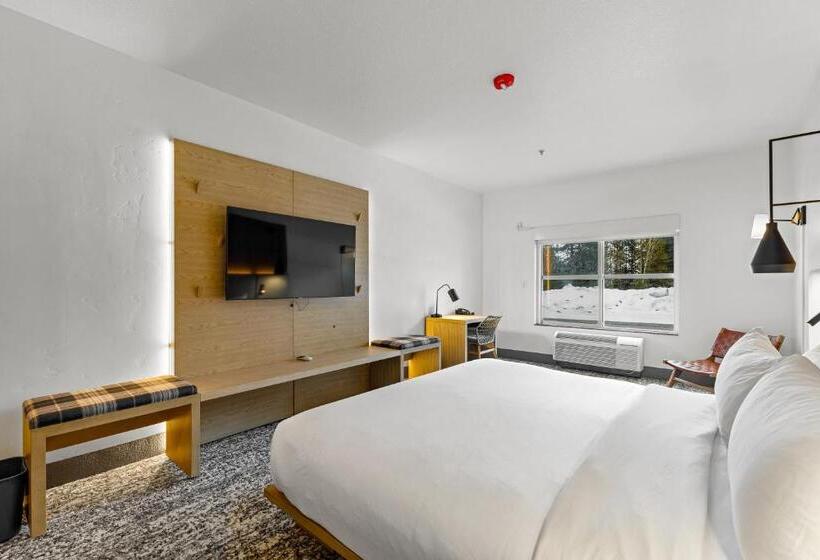 חדר סטנדרט, מיטת קינג, מותאם לאדם עם מוגבלויות, The Evergreen