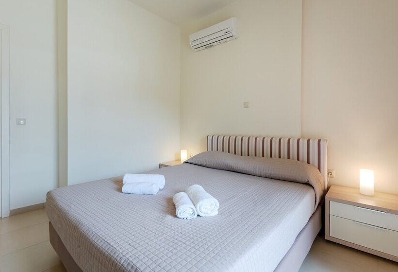 침실 2개 아파트, Plakias Resorts