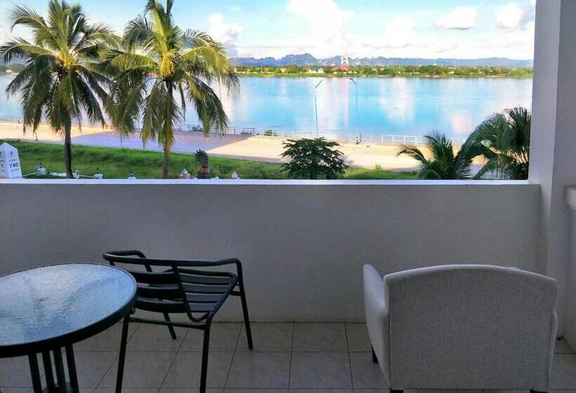 디럭스 룸 킹사이즈 침대, Fortune River View Hotel Nakhon Phanom