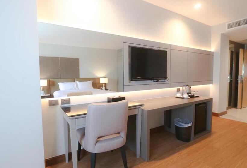 스탠다드 룸 킹사이즈 침대, Fortune River View Hotel Nakhon Phanom