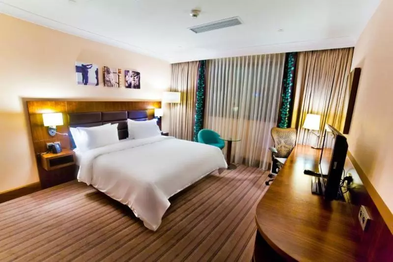キングサイズベッドのスタンダードルーム, Hilton Garden Inn Rzeszow