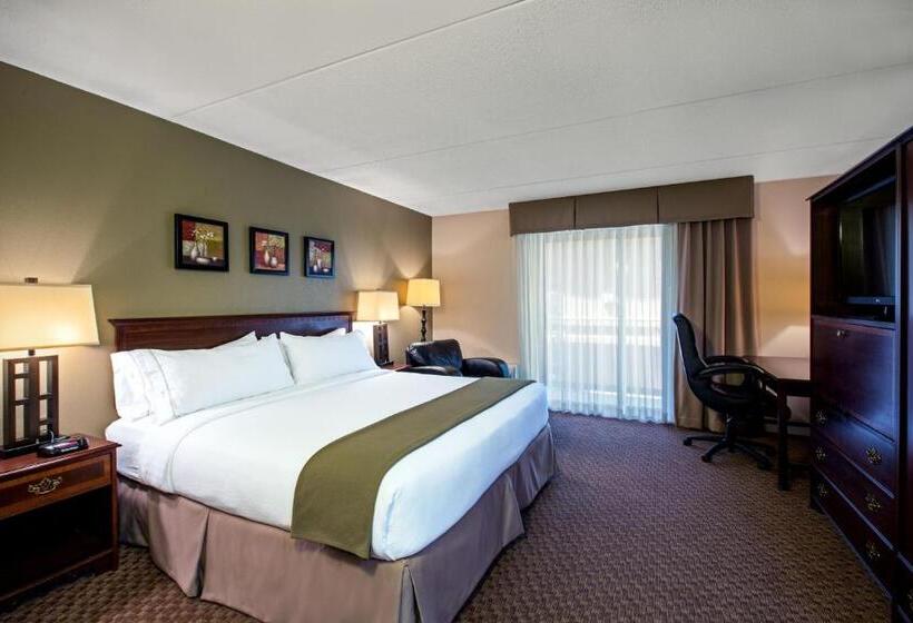 Mozgáskorlátozott Standard Szoba King Size Bed, Holiday Inn Express Schaumburg Rolling Meadows, An Ihg