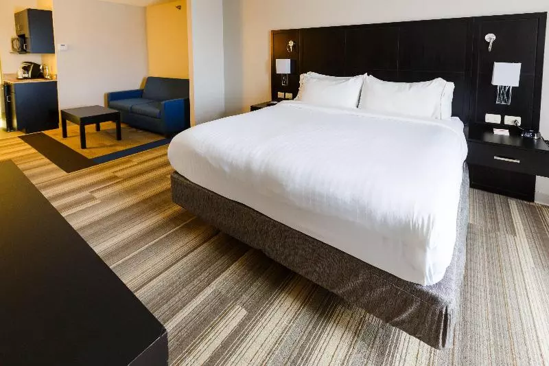 キングサイズベッドのスイートルーム, Holiday Inn Express & Suites Shelbyville, An Ihg