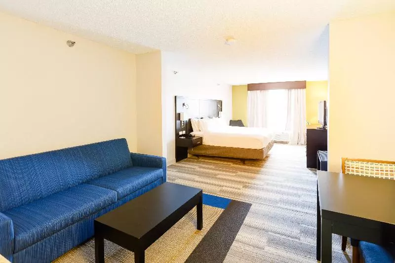 キングサイズベッドのスイートルーム, Holiday Inn Express & Suites Shelbyville, An Ihg