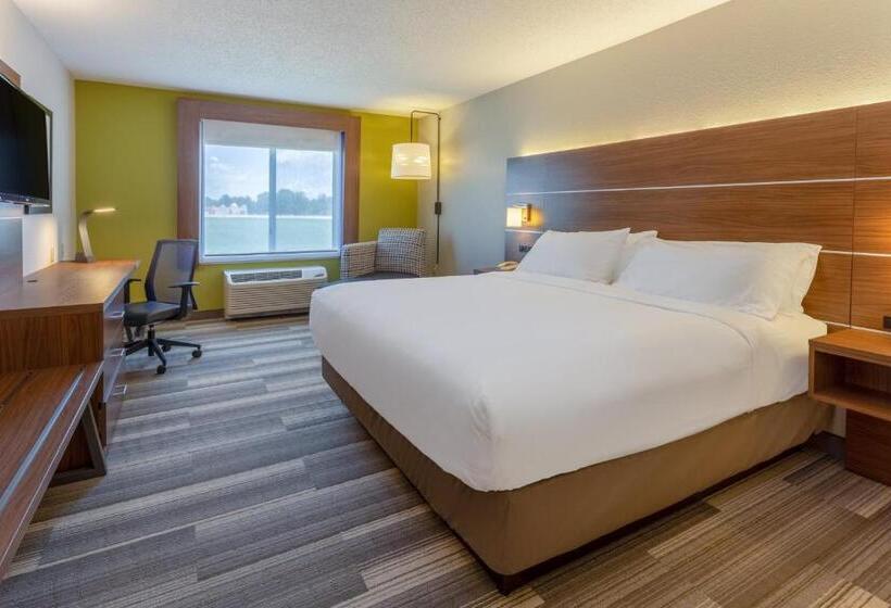 חדר סטנדרט, מיטת קינג, מותאם לאדם עם מוגבלויות, Holiday Inn Express & Suites Vandalia, An Ihg