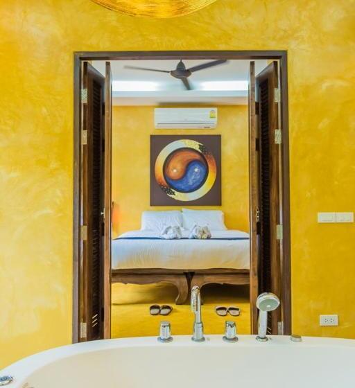 וילה בת 2 חדרי שינה, Pa Prai Villa At The Plantation