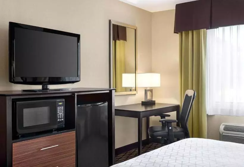 キングサイズベッドのスタンダードルーム, Holiday Inn Express Hotel & Suites Edmond, An Ihg