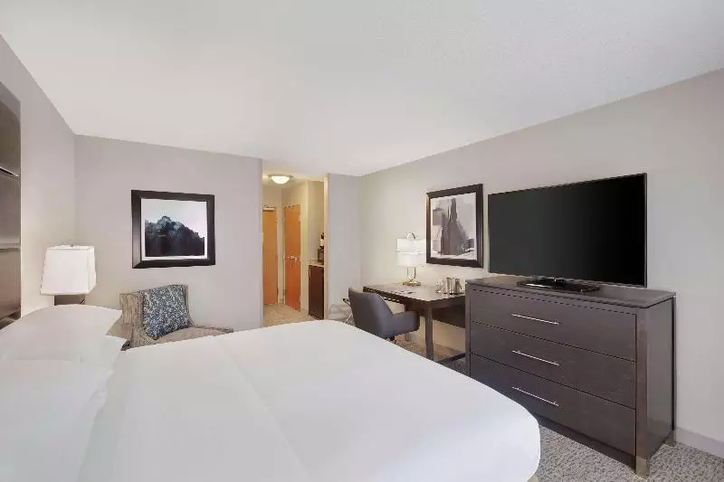 キングサイズベッドのスタンダードルーム, Doubletree By Hilton Richmond Airport