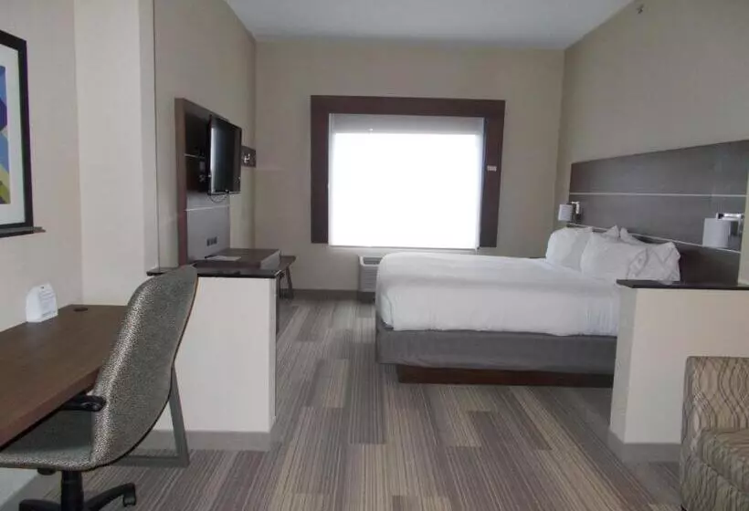 キングサイズベッドのスイートルーム, Holiday Inn Express & Suites   Miami, An Ihg