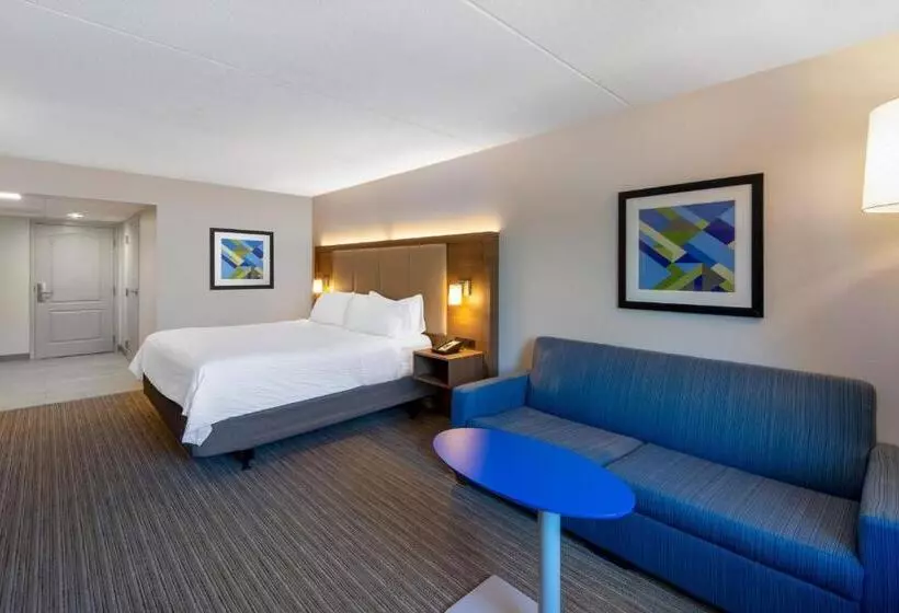 身障者適用キングサイズベッドルーム, Holiday Inn Express State College At Williamsburg Square, An Ihg