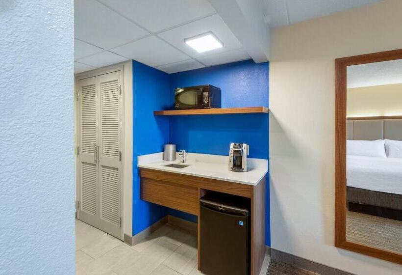 장애인을 위한 킹사이즈 침대 스탠다드 룸, Holiday Inn Express State College At Williamsburg Square, An Ihg