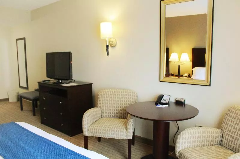キングサイズベッドのスイートルーム, Holiday Inn Express & Suites Malone, An Ihg