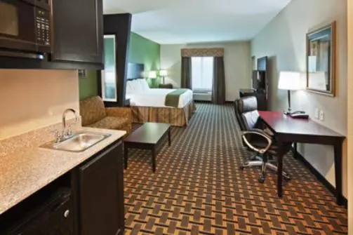 キングサイズベッドのスイートルーム, Holiday Inn Express Hotels & Suites Jacksonville, An Ihg