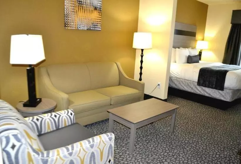 キングサイズベッドのデラックススイート, Best Western Sherwood Inn & Suites