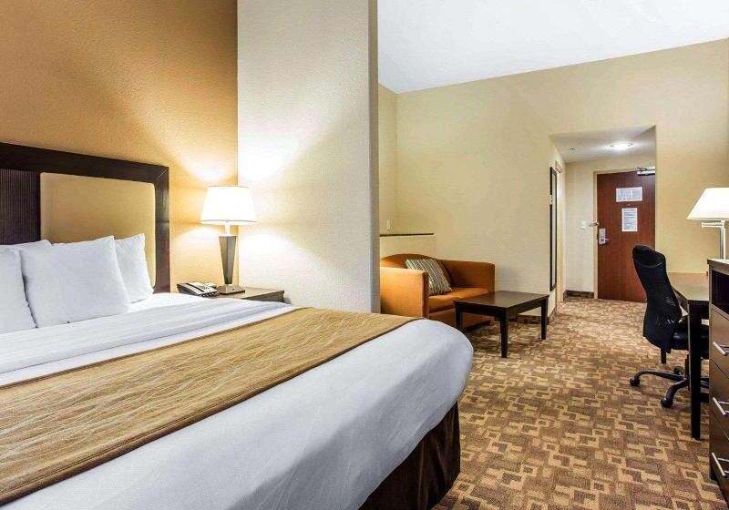 מיטת קינג בסוויטה, Comfort Suites At Kennesaw State University