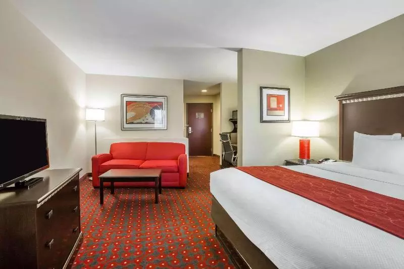 キングサイズベッドのスイートルーム, Comfort Suites Locust Grove Atlanta South