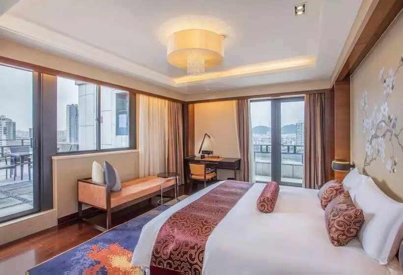 ダブルベッドスタンダードルーム, Crowne Plaza Huangshan Yucheng, An Ihg