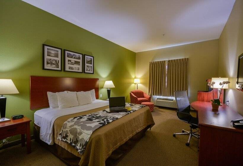 Номер Стандарт Адаптированный для Инвалидов, Sleep Inn And Suites Pearland   Houston South