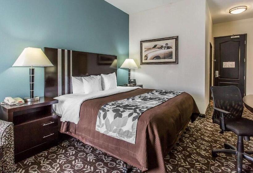 带大床的套房, Sleep Inn & Suites West Medical Center