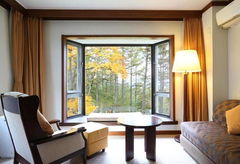 غرفة قياسية مطلّة علي الحديقة, Tateshina Tokyu