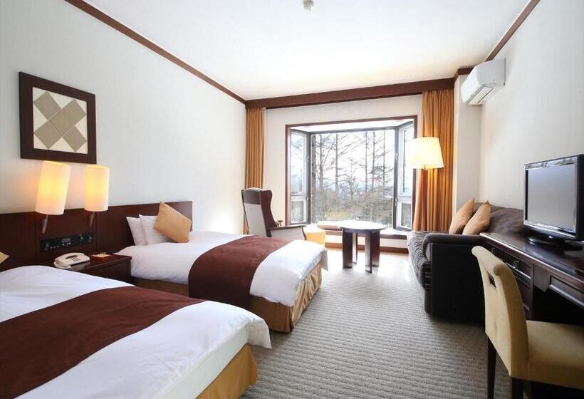 חדר סטנדרט נוף לגינה, Tateshina Tokyu