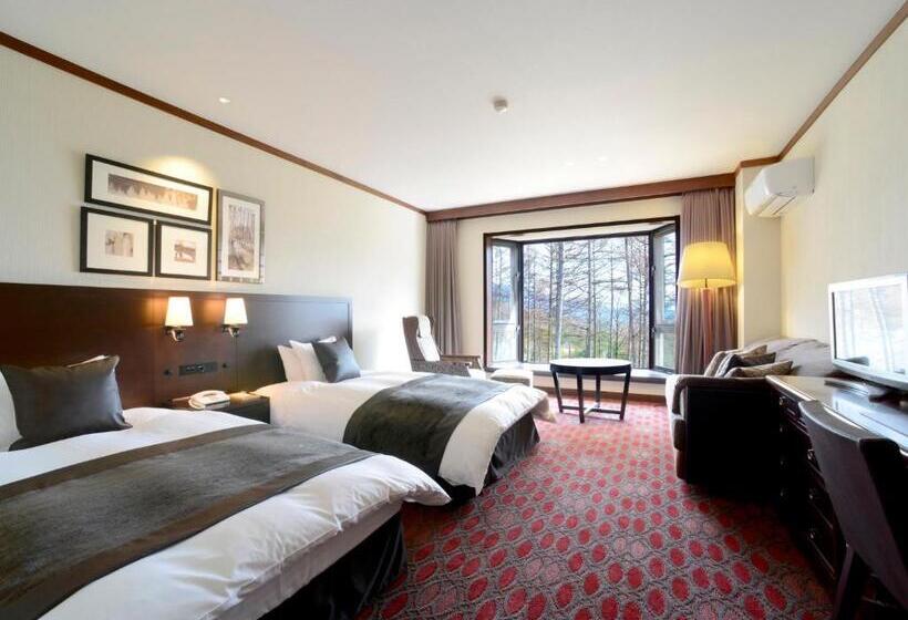 غرفة قياسية مطلّة علي الحديقة, Tateshina Tokyu