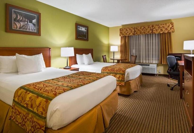 스탠다드 룸 더블 침대 2개, Best Western Lawrenceburg Inn
